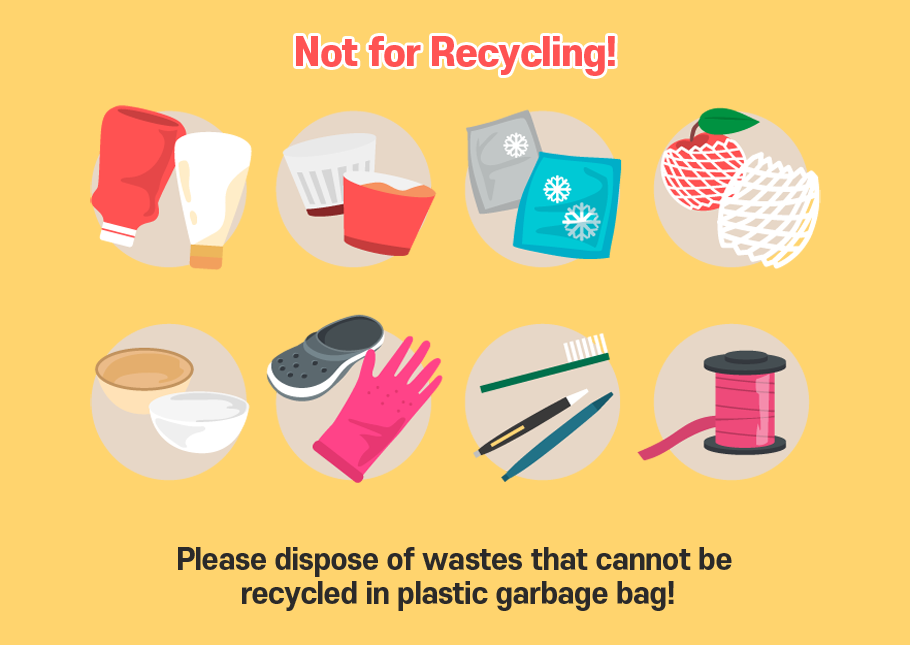 Ways to dispose of recyclables separately